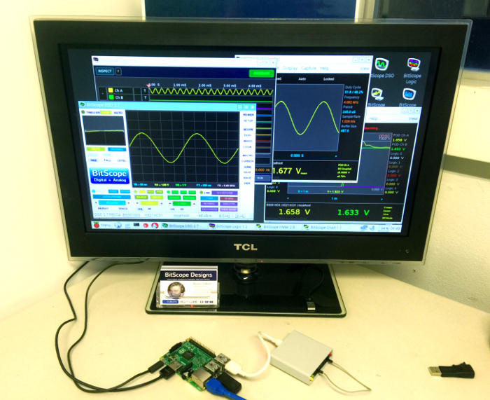 BitScope Raspberry Pi Workstation